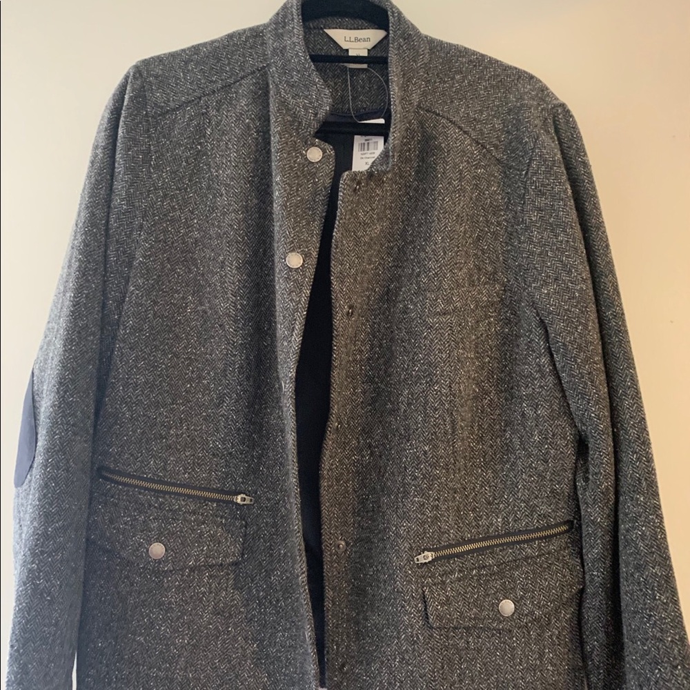 Ll bean herringbone jacket BRAND NEW